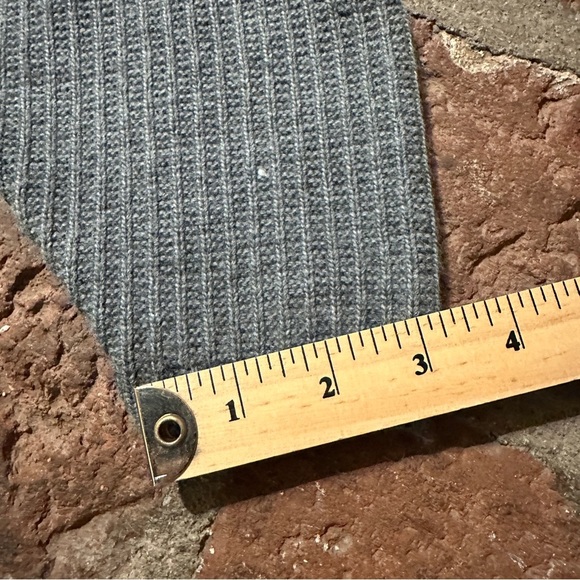 Vintage Turtleneck Sweater House Full Zip Sweater Charcoal Mens M Made In USA - Picture 8 of 16